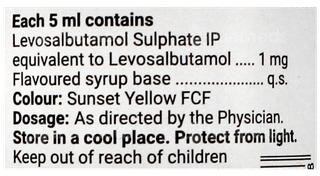 Levolin Orange Flavour Syrup 100ml